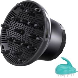 INF Diffuseur sèche-cheveux pour cheveux bouclés et cheveux naturels ondulés