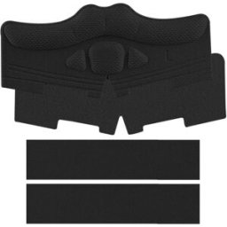 INF Coussinets de Talon Non Adhésifs L (2 Paires) - Tissu Mesh x Éponge x Velcro Inserts Amortisseurs pour Chaussures de Sport Le noir