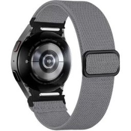 INF Bracelet pour Samsung Galaxy Watch 6 avec boucle réglable Gris foncé