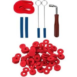 INF Kit d'accordage de piano avec sourdines, marteau d'accordage et bandes de feutre