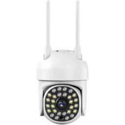 INF Caméra de sécurité intérieure - Caméra WiFi panoramique 360° pour la surveillance de la maison
