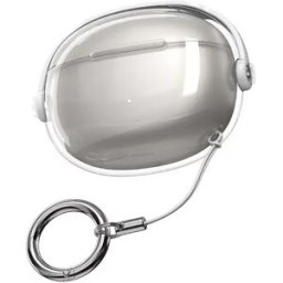 INF Étui de protection créatif compatible avec les écouteurs Bluetooth LolliPro3 - Antichoc, anti-poussière, avec support de Transparent