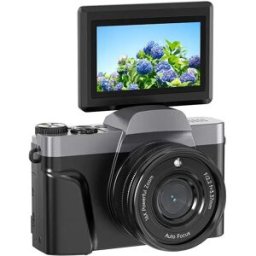 INF Appareil Photo Reflex Numérique HD avec Écran Rabattable et Stabilisation d'Image