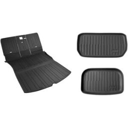INF Ensemble de tapis de coffre en TPE 3 pièces pour Tesla Model Y