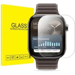 INF Lot de 2 Films de Protection d'Écran Hydrogel 45mm pour iWatch S7/S8/S9 avec Boîtier d'Installation Facile