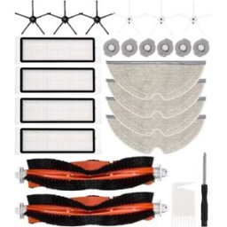 INF Kit de pièces de rechange compatible avec les aspirateurs robots Xiaomi Roborock S5 Max/S6 Pure/S6 MaxV