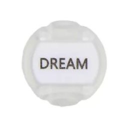 INF (Lot de 10) Boucles de réglage de cordon élastique - Butées à bascule en plastique Transparent