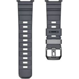 INF Bracelet d'alpinisme en silicone compatible avec Samsung Galaxy Watch - Bracelet de remplacement pour Galaxy Watch8 avec Le noir