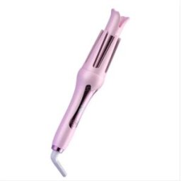 INF Boucleur automatique à ions négatifs avec écran LCD et prise EU - Chauffe en 30s, températures multiples pour vagues Rose