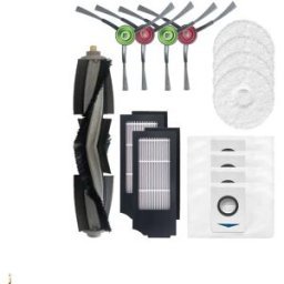 INF Accessoires pour aspirateur robot Ecovacs Deebot X1 Omni/Turbo, 15 pièces