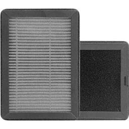INF Lot de 2 filtres de remplacement noirs compatibles avec LG Micro-ondes Charbon HEPA Filtre à air 5230W1A003A