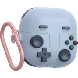 INF Étui de protection en silicone compatible avec les écouteurs Bluetooth Huawei Freeclip2 - Design Console de Jeux Bleu