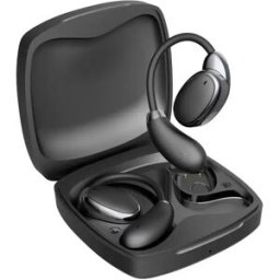 INF Écouteurs Bluetooth à Oreille Ouverte V13 - Son de Haute Qualité et Confort Optimal Le noir