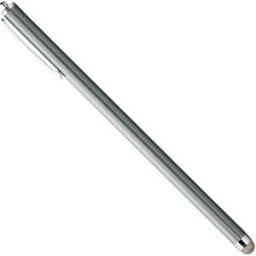 INF Stylet capacitif universel avec pointe remplaçable pour tablettes et smartphones Gris