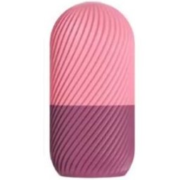INF 2-Pack Silicone Facial Ice Roller - Dual-Color Rotating Texture Ice Mold for Face Massage, Rapid Cooling and Long-Lasting Rose