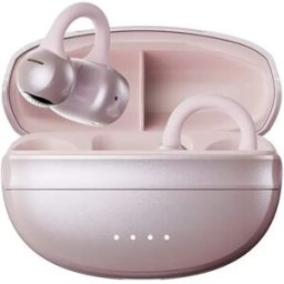 INF Écouteurs Bluetooth Open-Ear Clip avec Réduction de Bruit - Bluetooth 5.4, Driver Titane 11, Autonomie 36H Or rose