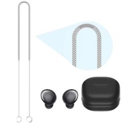 INF Cordon anti-perte en silicone pour écouteurs Bluetooth Compatible Samsung Galaxy Buds Pro Blanc