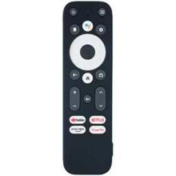 INF Étui de protection en silicone compatible avec la télécommande Walmart onn ANDROID TV 2K FHDSTREAMING Le noir