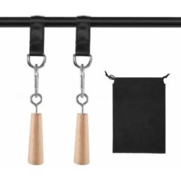 INF Entraîneur de force de préhension pour tractions - Version cône effilé en bois (Sac de rangement inclus)