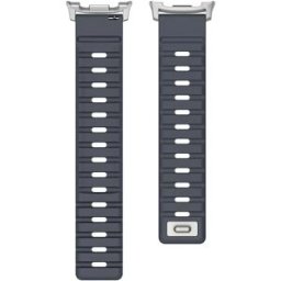 INF Bracelet compatible avec Samsung Galaxy Watch8, bracelet en silicone magnétique Norman avec acier inoxydable 316 Bleu