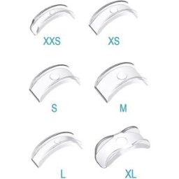INF Kit de 6 ajusteurs invisibles pour bague en silicone - réducteur de tige de bague en PC pour bagues lâches