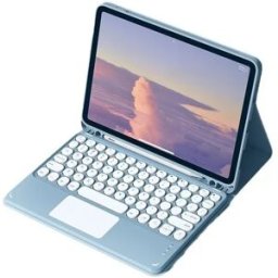 INF Étui clavier Bluetooth pour Samsung Galaxy Tab A9+ 11" Bleu