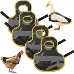 INF Gilet Réfléchissant pour Poulets, Canards et Oies - Protection et Sécurité Camouflage