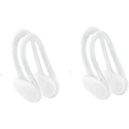 INF Pince-nez à double barre avec étui - Ensemble de 2 pièces Blanc