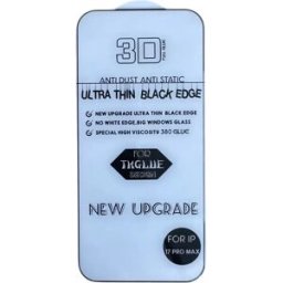 INF Protection d'écran en verre trempé 3D Compatible avec iPhone 17 Air, protection bord à bord