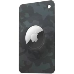 INF Protège-carte AirTag TPU imprimé, insert portefeuille fin - compatible avec Apple AirTag 1/2