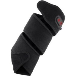INF Bandage chauffant en néoprène intelligent - Chauffe mains libres 12V, 30s de montée en température, 4 niveaux, 4 Le noir