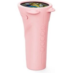 INF Microscope et télescope numérique 2-en-1 – Caméra 1080P, grossissement optique 10x, écran IPS 2.4-inch, affichage USB PC Rose