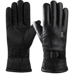 INF Gants de moto d'hiver pour hommes : Imperméables, coupe-vent et thermiques en coton PU