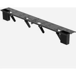 INF Étagère supérieure de TV 90 cm avec support de télécommande, support de moniteur sans perçage