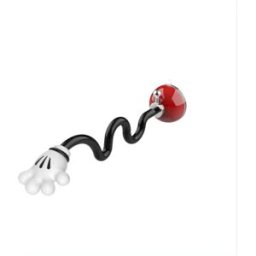INF Tige de support pour porte de lave-linge hublot – Ventouse, plastique et acier inoxydable, maintien pour ventilation Noir + Rouge