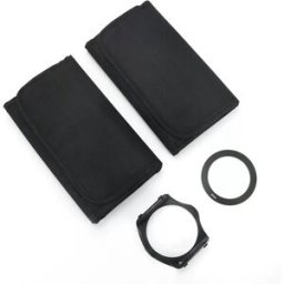 INF Kit de filtres carrés avec bague d'adaptation 67MM compatible avec appareils photo, 24 filtres dégradés et polarisants pour