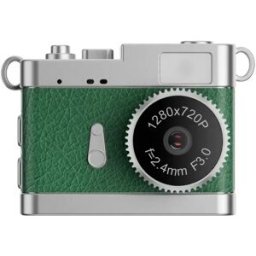 INF Mini caméra Vlog portable : Vidéo HD 1080P, écran IPS 0,96", lumière de remplissage LED Vert