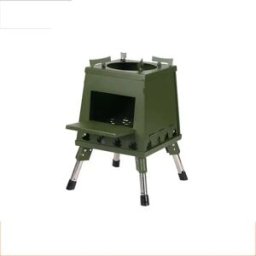 INF Petit Réchaud de Randonnée en Acier Inoxydable : Portable et Démontable pour Cuisine Extérieure Vert