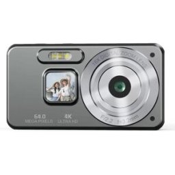 INF Appareil Photo Numérique CCD Haute Définition avec Écran 2.8 Pouces & Carte TF 32 Go Le noir