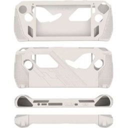 INF Housse de protection en silicone pour console de jeu ASUS ROG ALLY - Antichoc et ergonomique Beige