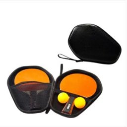 INF Housse EVA pour Raquette de Tennis de Table - Étui Protecteur de Rangement pour Ping-Pong, Noir