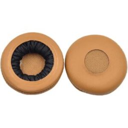 INF Coussinets de remplacement pour écouteurs Bluetooth AKG Y40 et Y45BT, Pack de 2 Marron