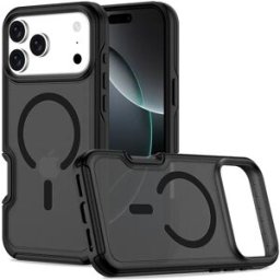 INF Coque Magnétique Effet Peau Compatible avec iPhone 17 - Recharge Sans Fil Magsafe, Antichoc, Anti-Rayures