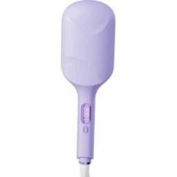 INF Fer à boucler profond en U à large barillet de 40 mm avec technologie ionique négative et écran LCD Violet