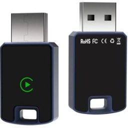 INF Adaptateur CarPlay sans fil : Convertisseur CarPlay filaire vers sans fil avec Bluetooth 5.3 Bleu