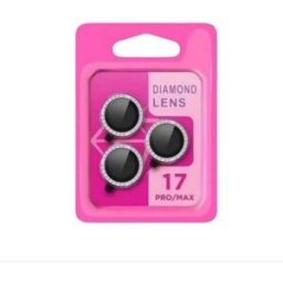 INF Protecteur d'objectif de caméra œil d'aigle en strass diamant compatible avec iPhone 17 Air