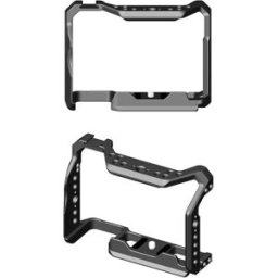 INF Cage pour appareil photo A7M5 compatible avec Sony A7M5/A7R5/A7M4 - Cage de protection en alliage d'aluminium noire avec