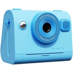 INF Appareil photo instantané avec imprimante intégrée, capteur 48MP, écran IPS 2.4-inch, carte 32G incluse, rechargeable USB-C Bleu
