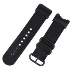 INF Bracelet de montre en toile nylon pour Casio G-Shock Mudmaster GWG-1000GB Le noir