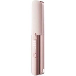 INF Fer à lisser sans fil LCD numérique - 7 positions de température, recharge USB-C rapide, huile intégrée et power bank Rose